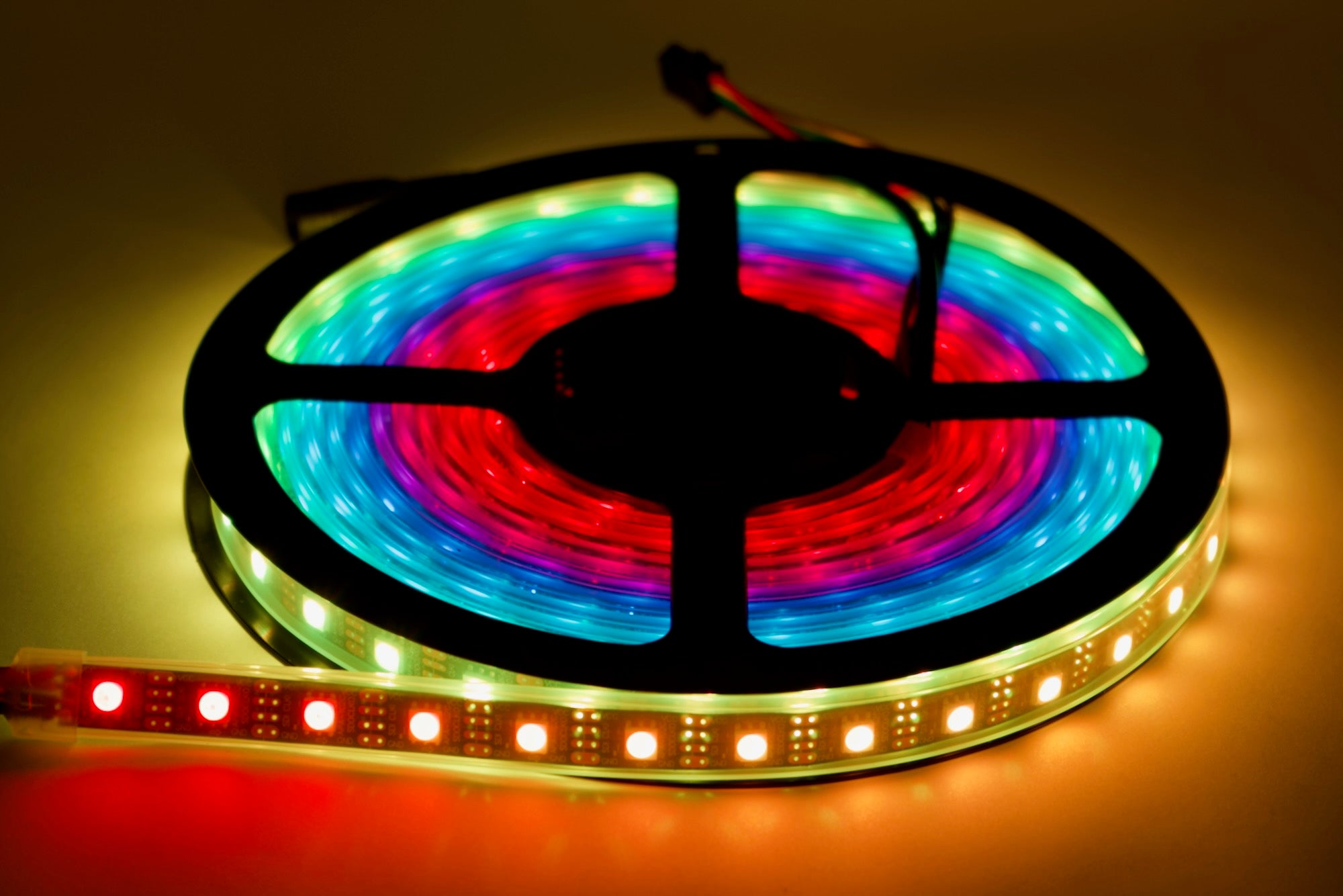 HDR Addressable LED strip - SK9822 (APA102 Compatible)