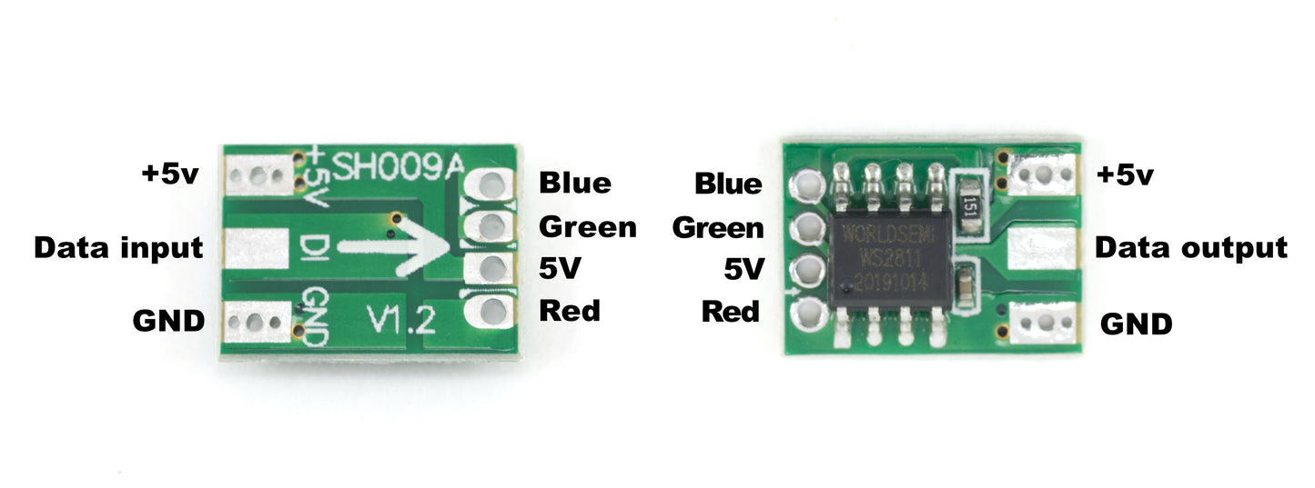 WS2811 Breakout for discrete LEDs - 10 Pack