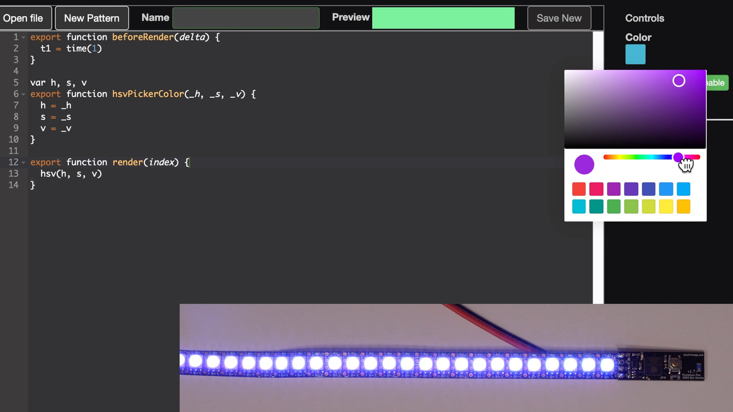 Pixelblaze V3 Standard - WiFi LED Controller