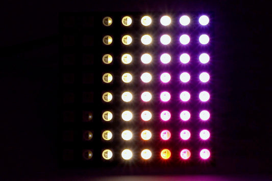 8x8 RGBW LED Matrix (Neutral White)